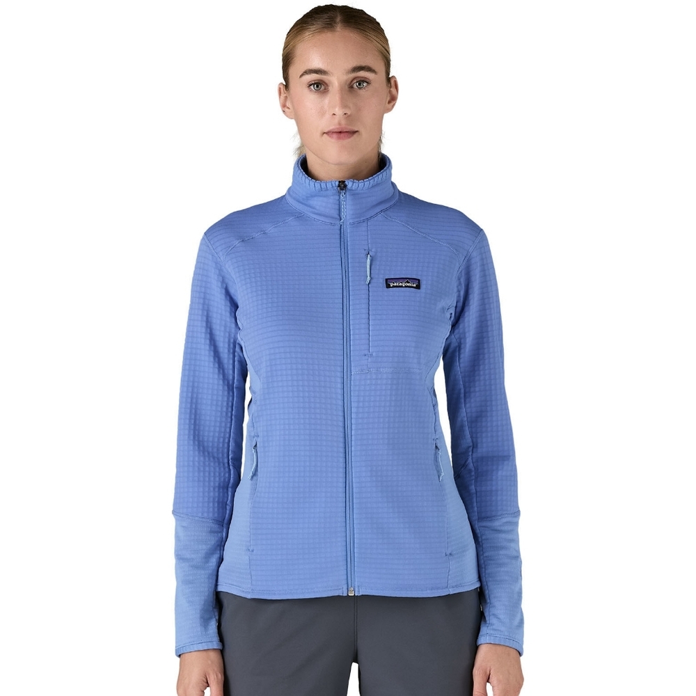 Patagonia Women's Light Blue Full-Zip Utility Jacket